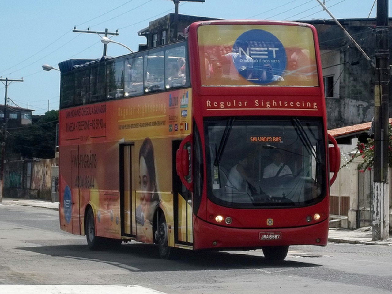 Salvador Bahia Bus - Busscar Urbanuss Pluss Tour MB O-500U ...