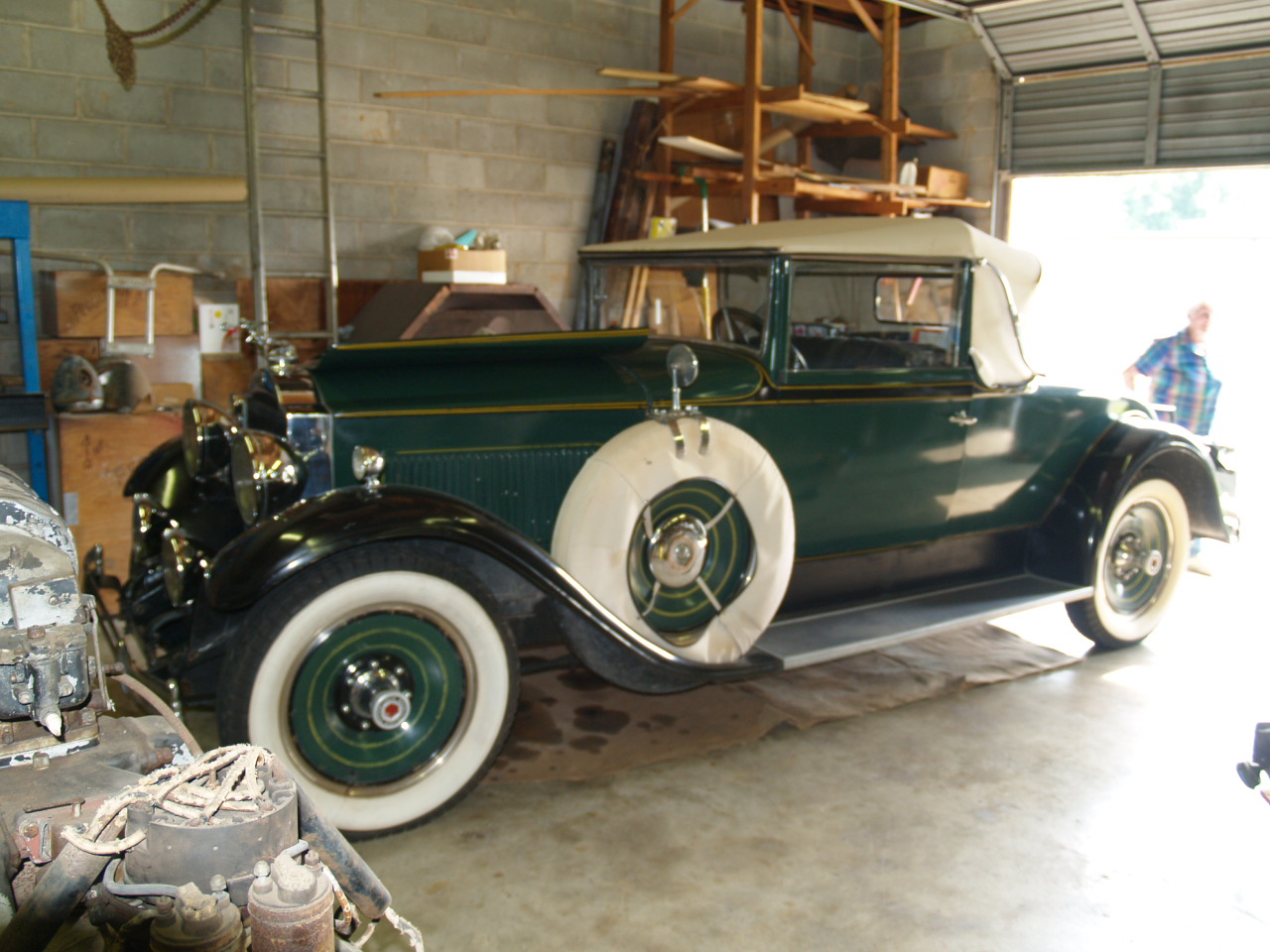 Purchased 1930 Packard Convertible Coupe with rumble seat