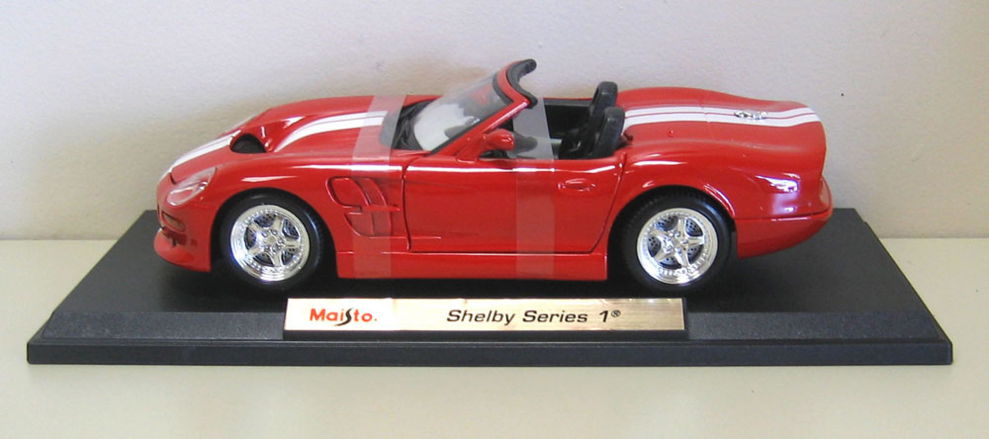 1999 Shelby Series 1 Diecast Model Car Red Maisto 1 18 Scale | eBay