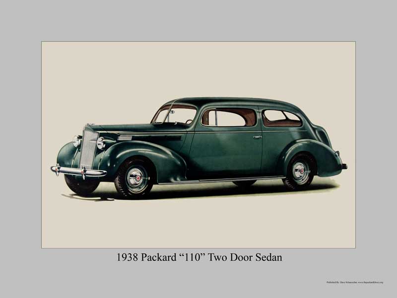 1938 Packard Posters