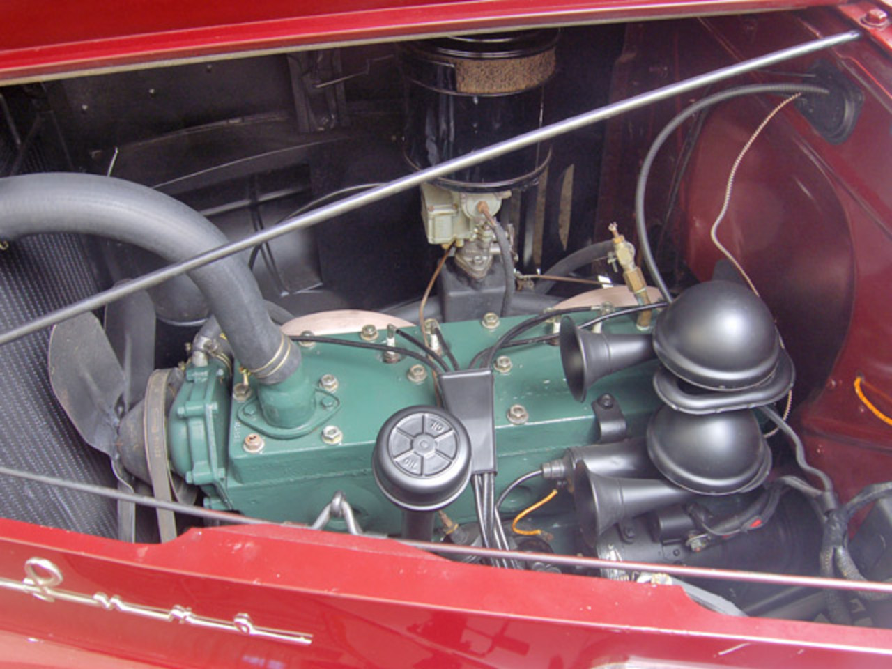 1941 Packard 110: Engine 1 View
