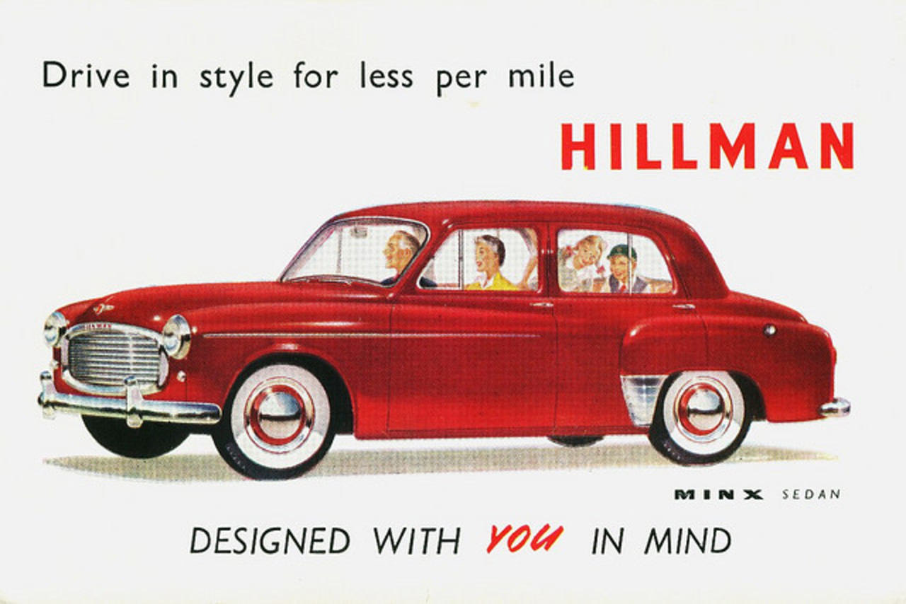 1954 Hillman Minx Sedan | Flickr - Photo Sharing!
