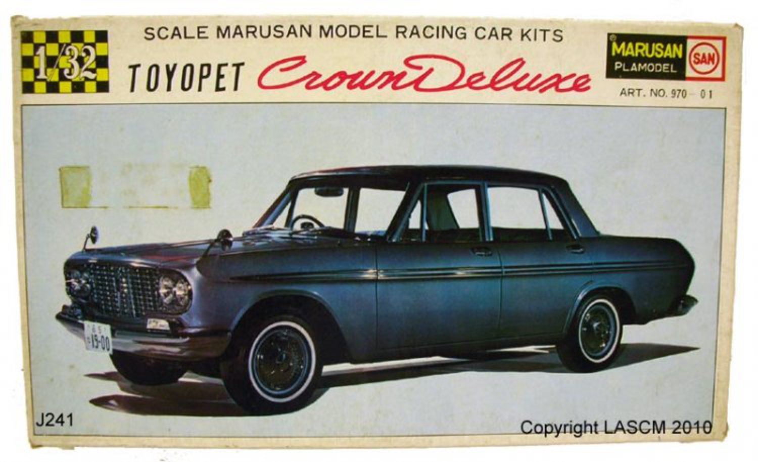 Toyopet Crown Deluxe kit [J241] : Los Angeles Slot Car Museum, The ...