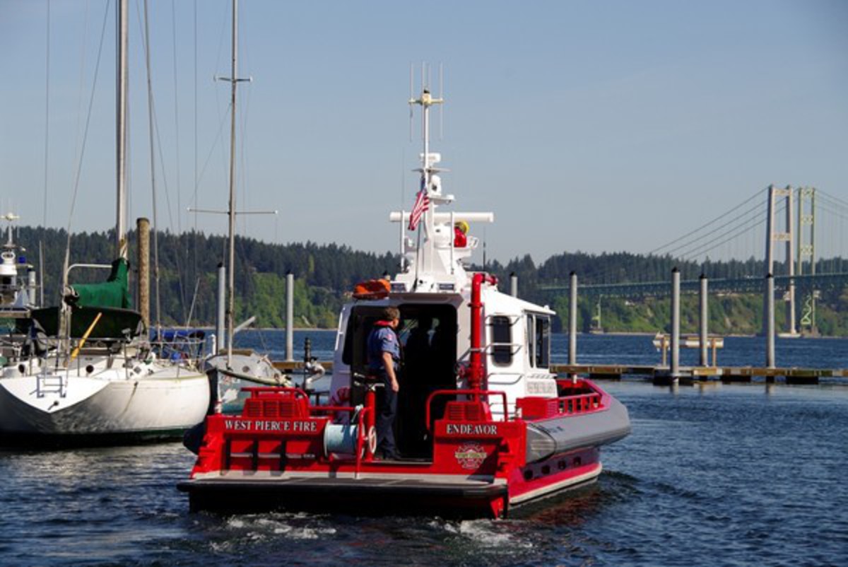 West Pierce Fire & Rescue Launches New Fire Boat - University ...