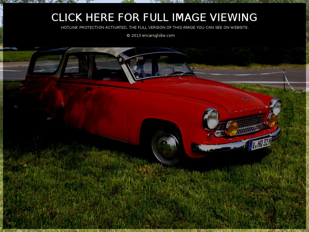 Wartburg 311 Tourist wagon: Photo gallery, complete information ...