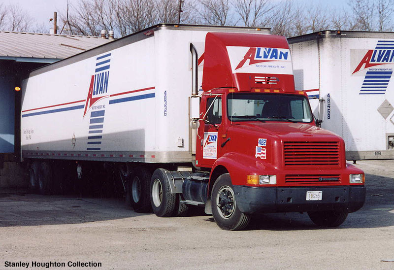 Stanley Houghton's - Alvan Motor Freight, Inc Truck Pictures
