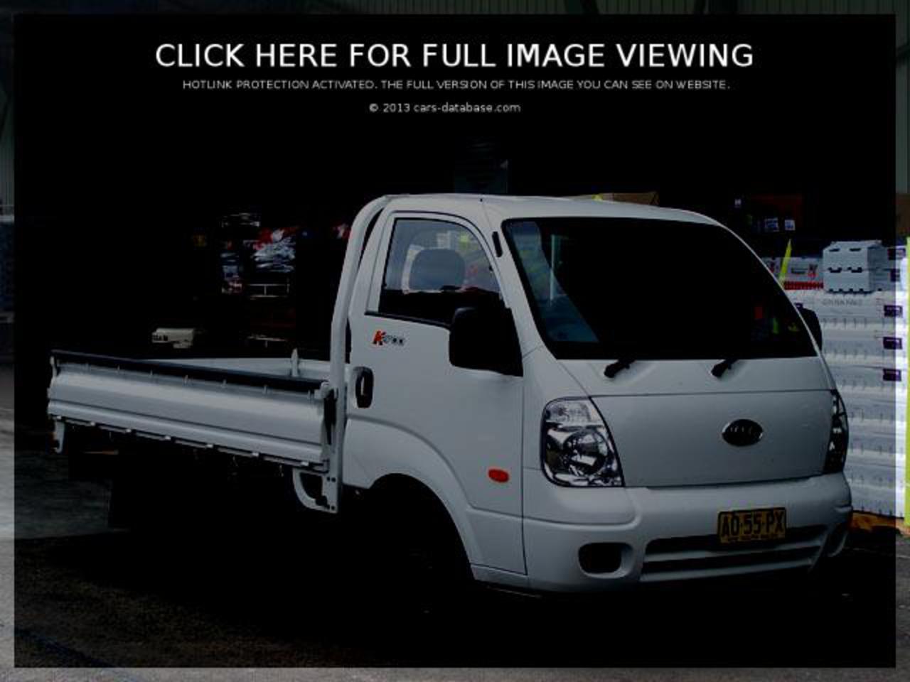 Kia K2700: Information about model, images gallery and complete ...