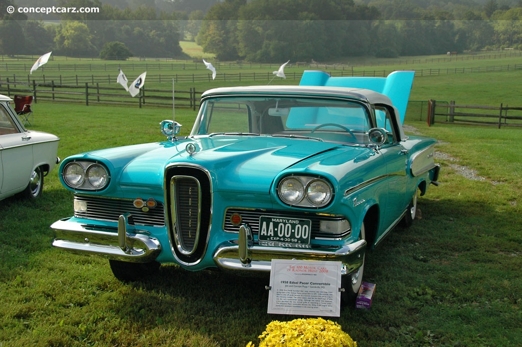 1958 Edsel Pacer Series B at the Radnor Hunt Concours d'