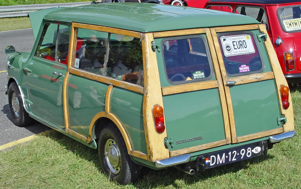 1967 Austin Mini Minor Traveller - Rear Angle