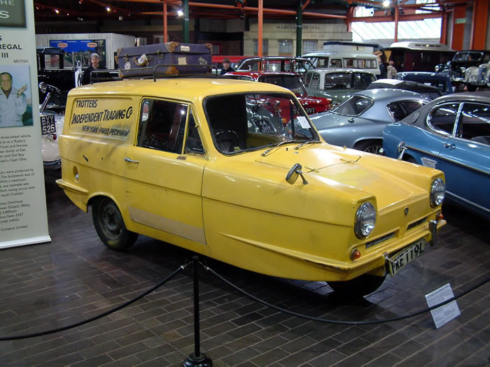 Reliant Regal Van - Beaulieu - Classic Car Picture Gallery