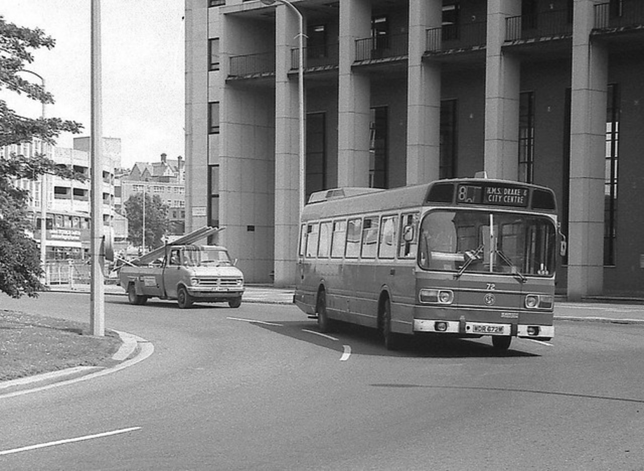 Plymouth National, and Bedford CF pick up. | Flickr - Photo Sharing!