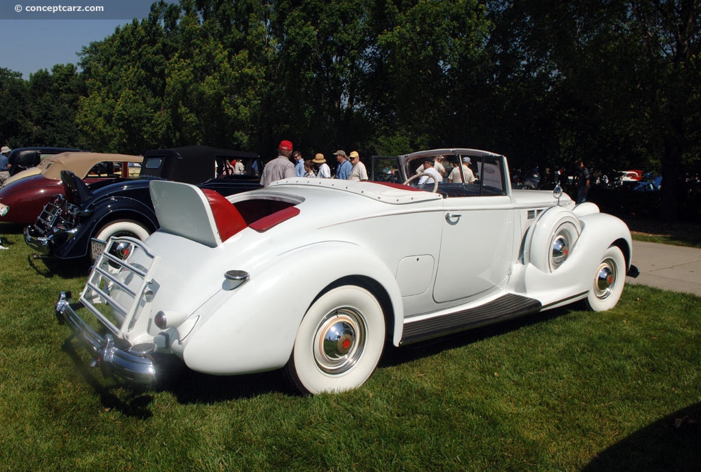 1938 Packard Super Eight Images, Information and History ...