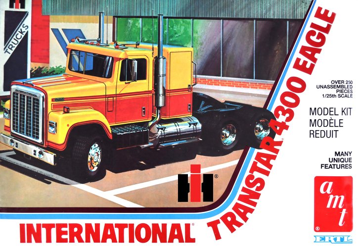 ModelCars.com: AMT International Transtar 4300 Eagle Tractor Cab ...