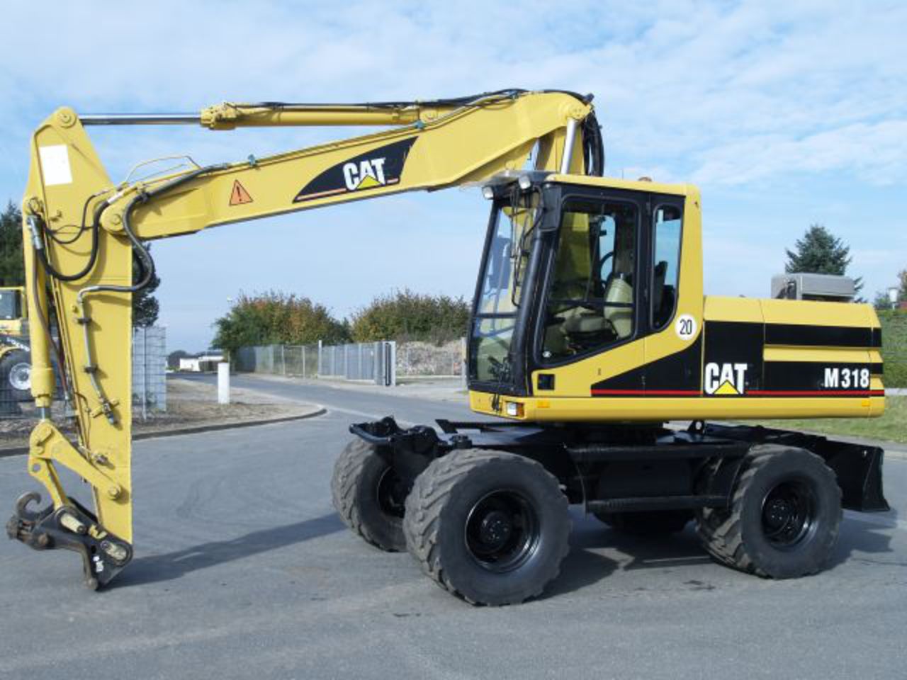 Caterpillar M318 Wheel Excavator