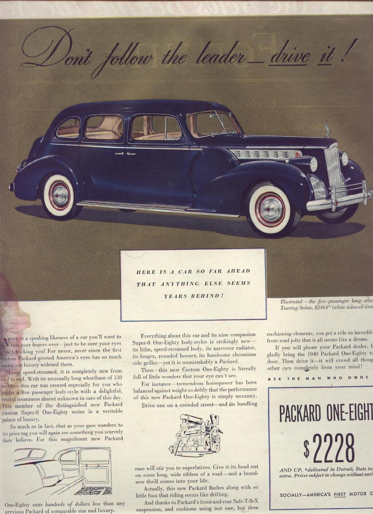 Packard Model 833 4dr: Photo