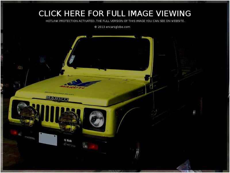 Maruti Gypsy: Photo gallery, complete information about model ...