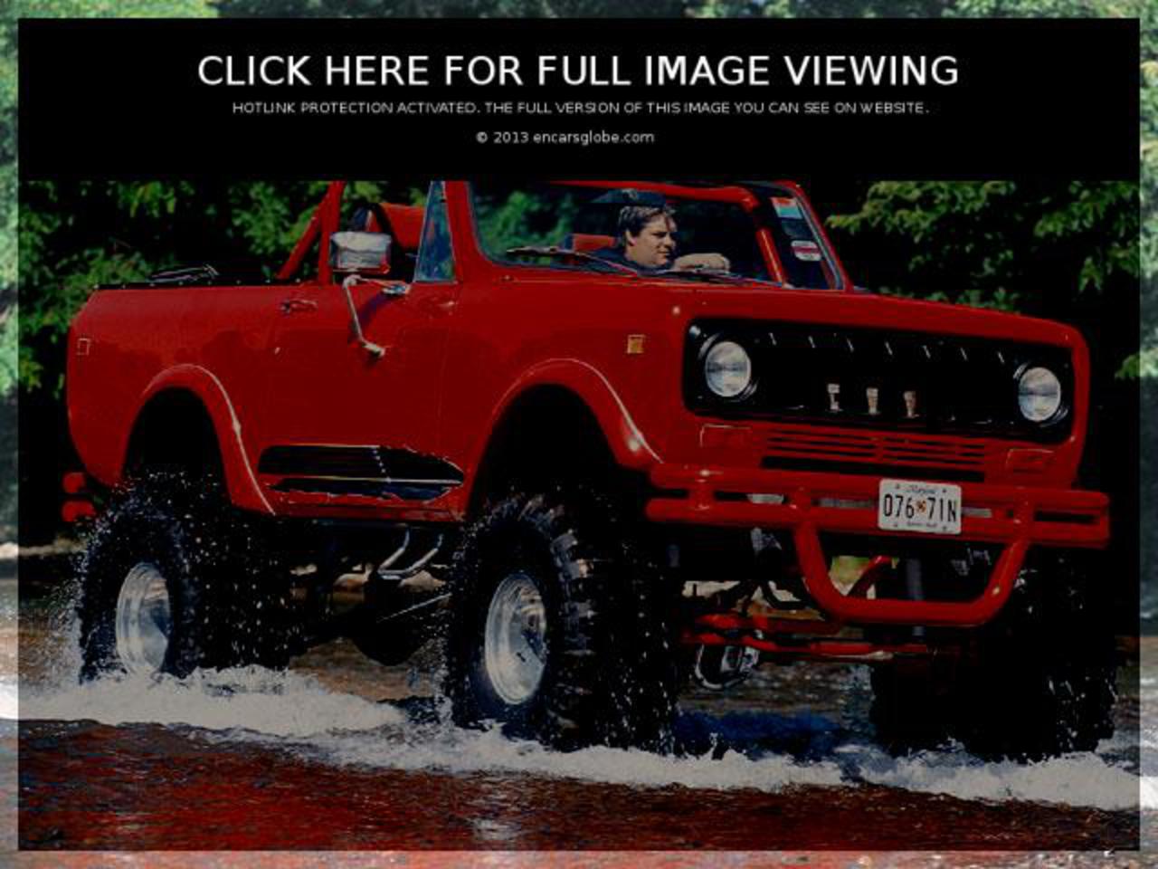 International Harvester Scout II: Photo gallery, complete ...
