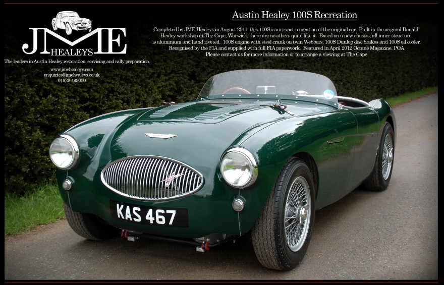 Austin-healey 100S Recreation For Sale, classic cars for sale uk ...