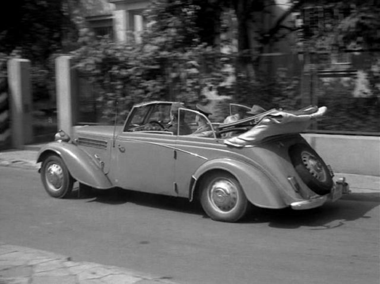 IMCDb.org: 1937 Adler Trumpf 1,7 Liter Cabriolet in "Stawka ...