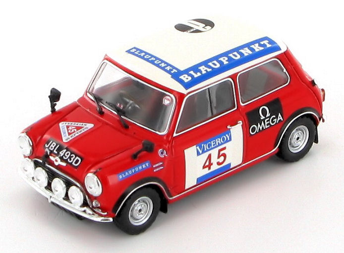 Morris Mini Cooper S Makinen 1st 1000 Lakes Rally 1966 1 43