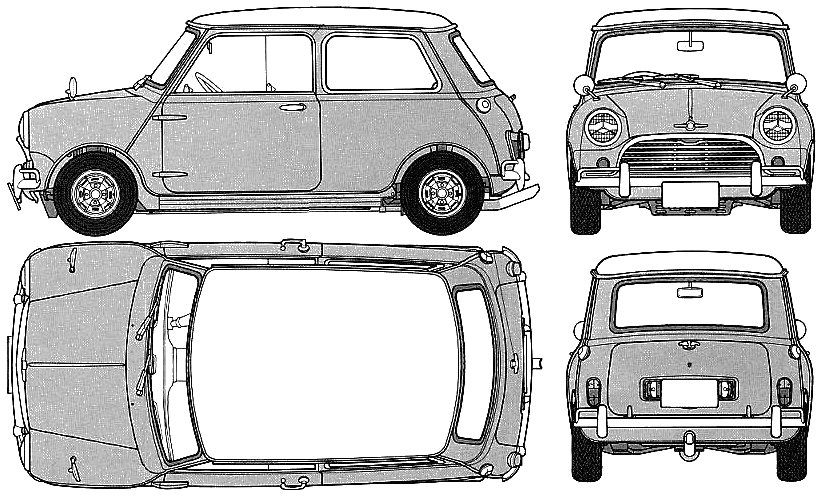 Automobile Morris Mini Cooper S 1275 1964: immagine di anteprima ...