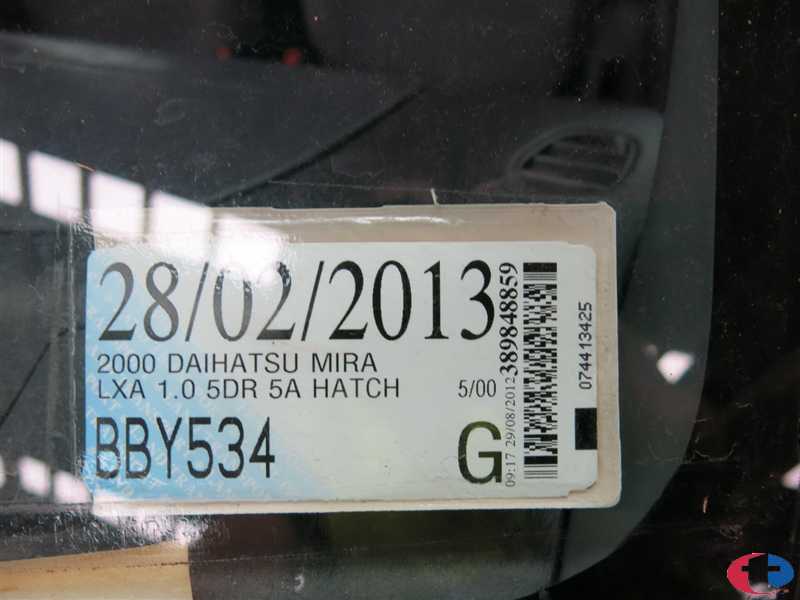Daihatsu | Mira | 2000 | For Sale | Buy | Turners Auctions