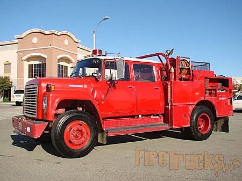 Fire Trucks Plus - 1978 International Loadstar 1700 Brush Truck