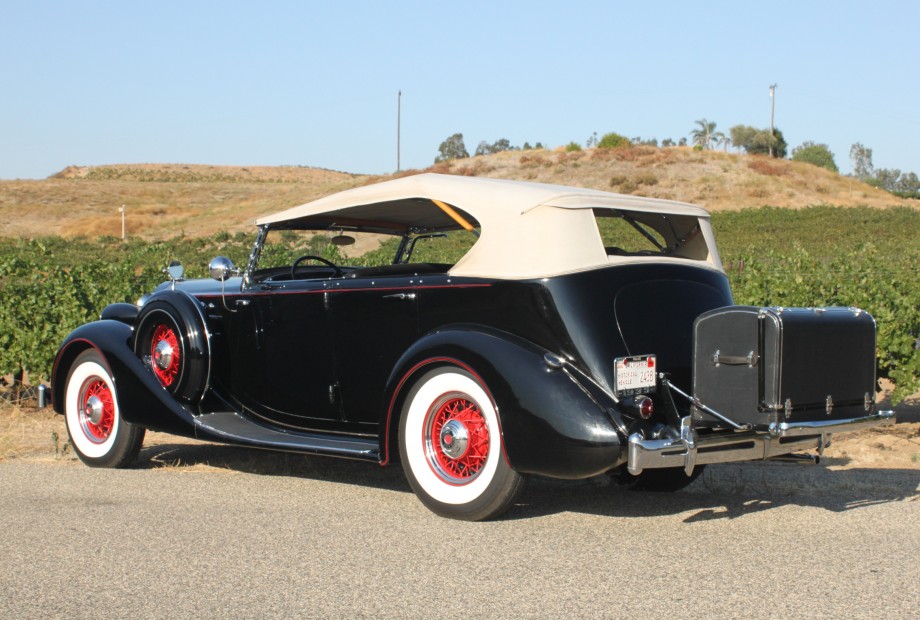 1935 Packard Eight, Phaeton, 45k Miles, Award Winner, RARE!!