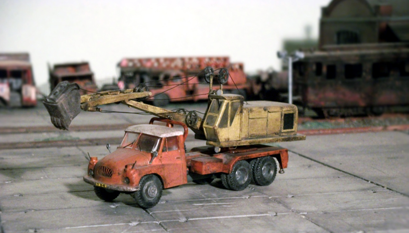 Tatra 138 D-081 Truck Mounted Excavator