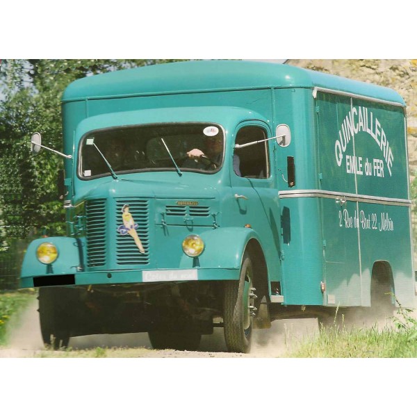 Location auto retro collection - hotchkiss PL 50 camion magasin 1958