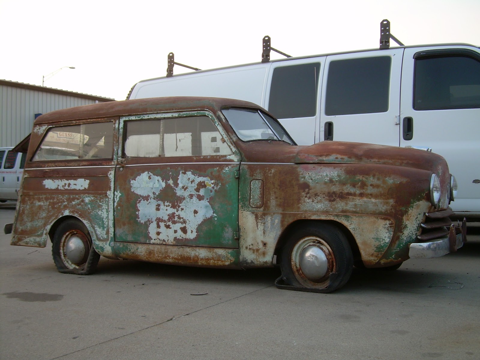 Old Parked Cars Nebraska: 1949 Crosley station wagon