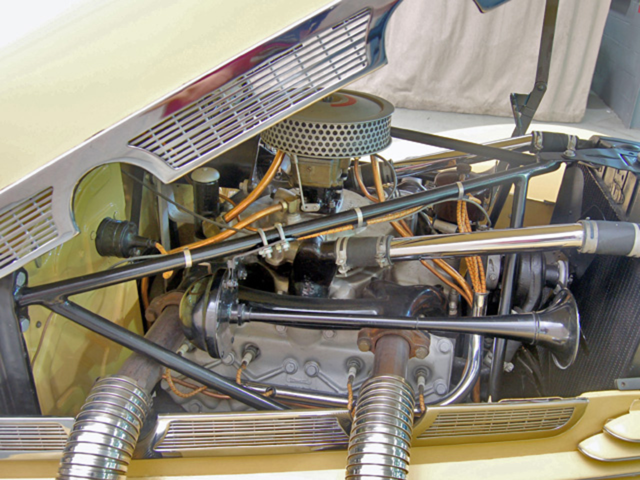 1937 Cord 812 SC: Engine 2 View
