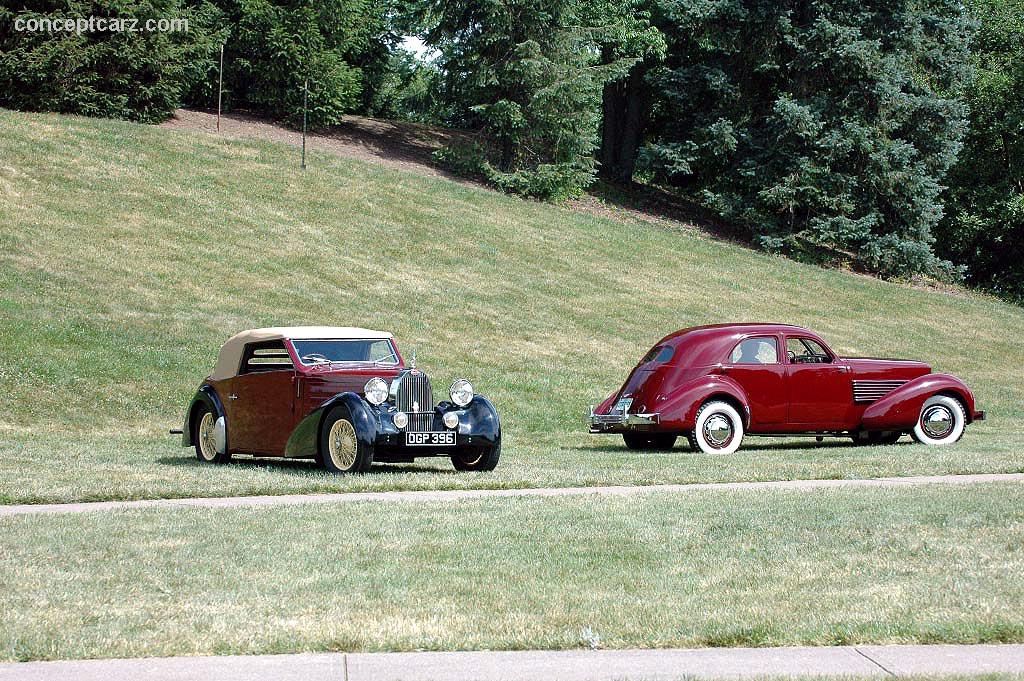1936 Cord 810 Images, Information and History (S/C Phaeton ...