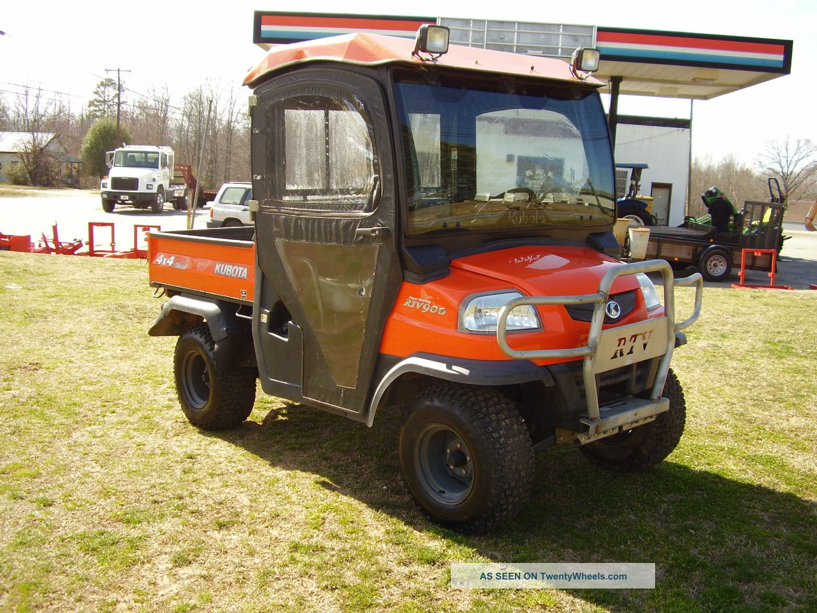 Kubota Rtv 900 Enclosed Cab With Heat 4x4 Only 293 Hours