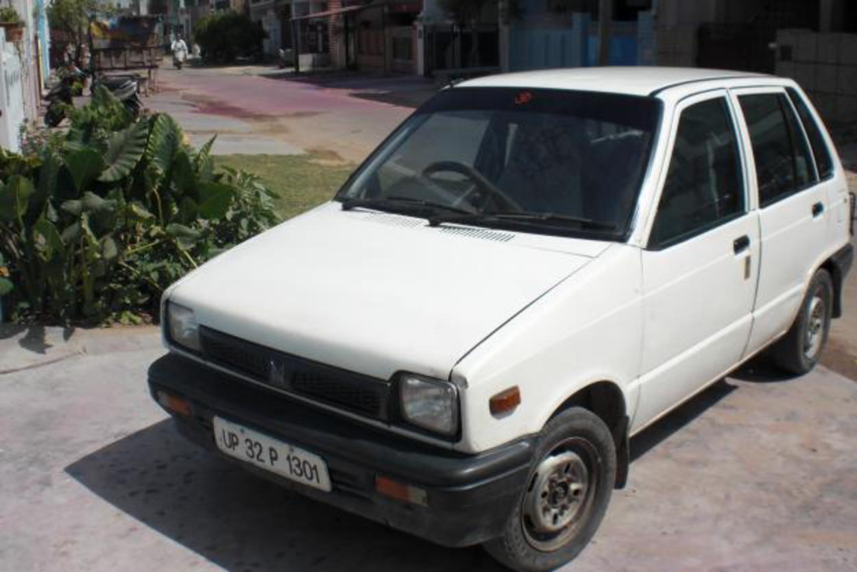 One Maruti 800 AC -1996 white color - good running condition ...