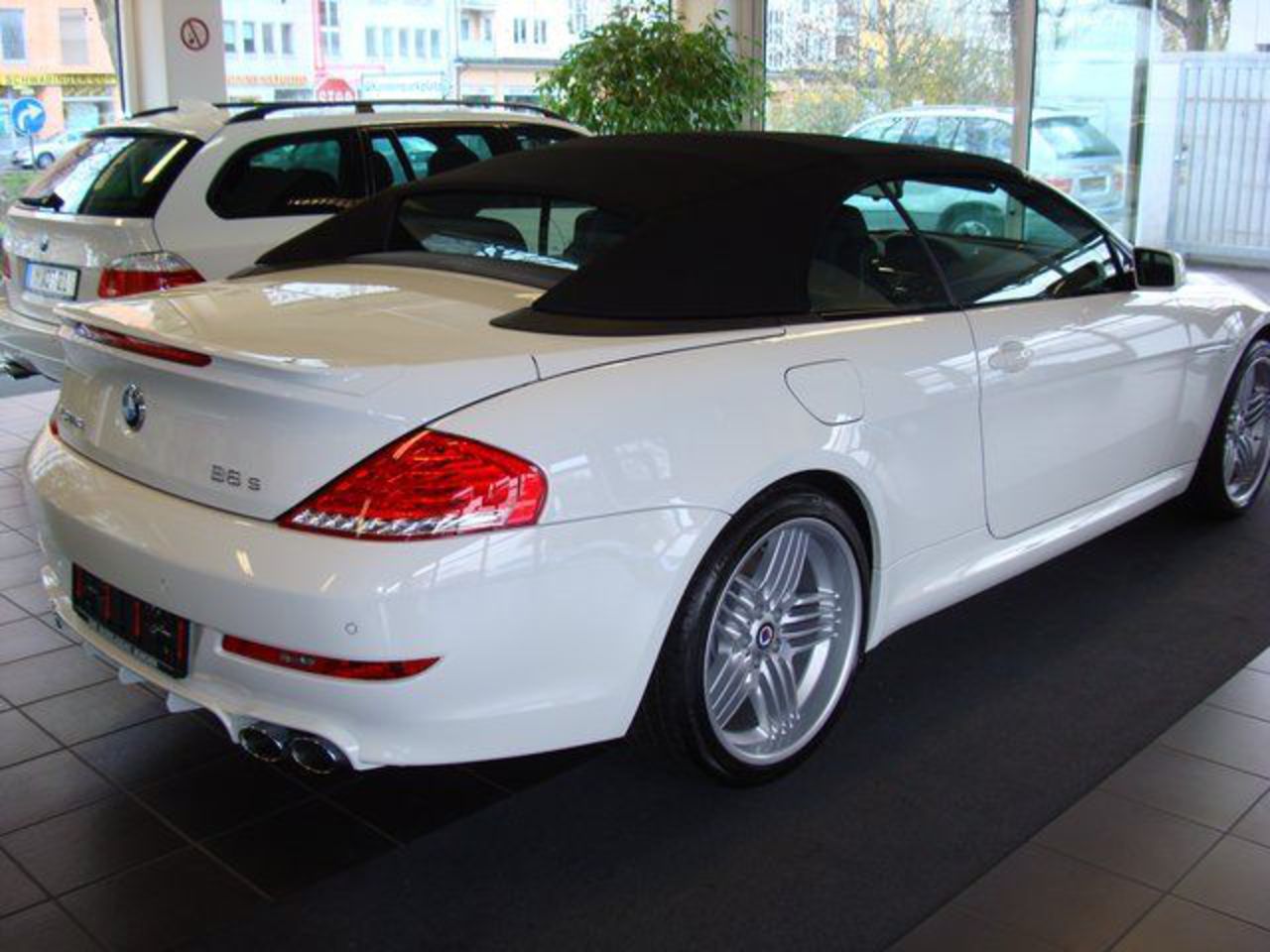 Alpina b6 cabrio. Best photos and information of modification.