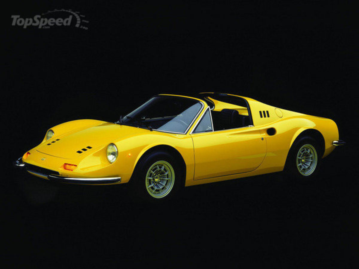 1972-1974 Ferrari Dino 246 GTS - Top Speed