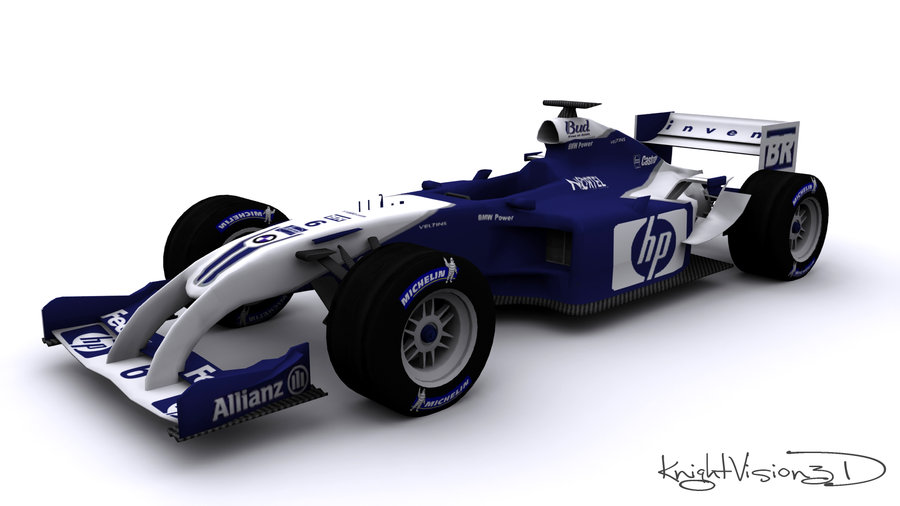 Williams FW26 Low Poly by *KnightVision3D on deviantART
