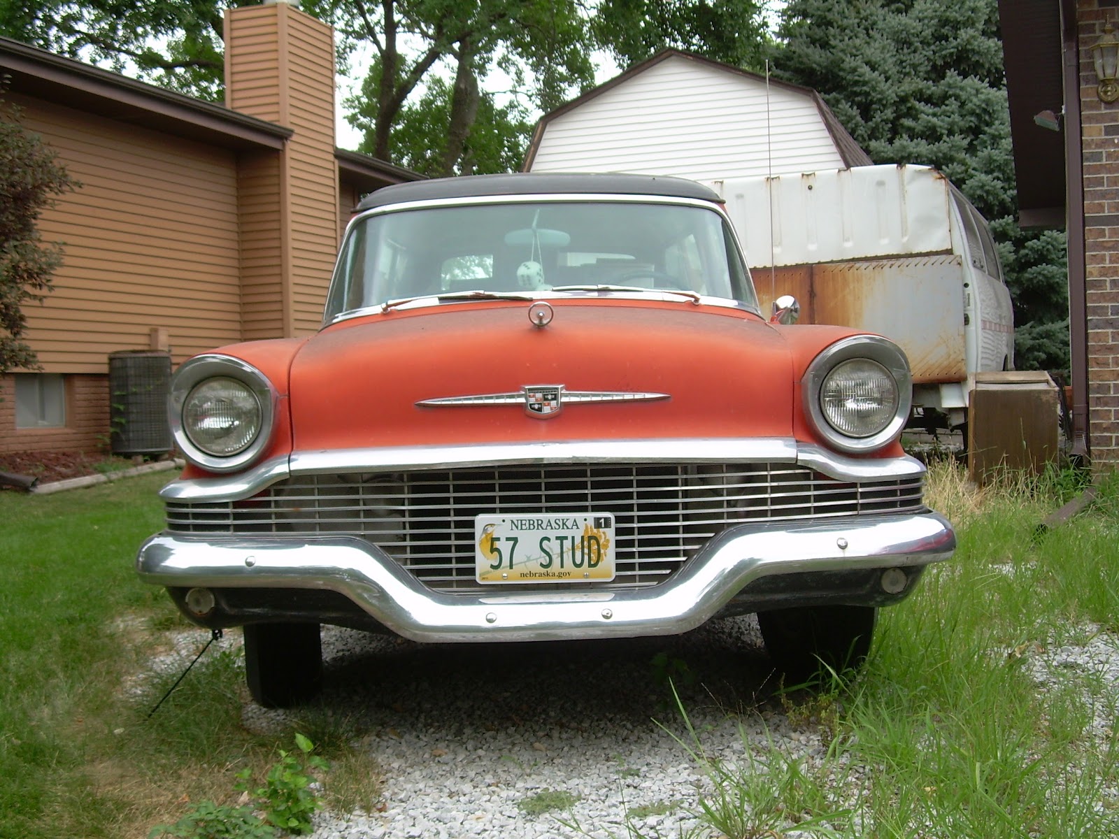 Old Parked Cars Nebraska: 1957 Studebaker President wagon