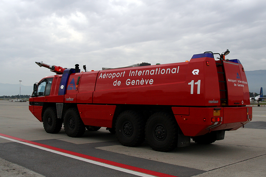 Rosenbauer Airport Fire Truck â€“ Switzerland