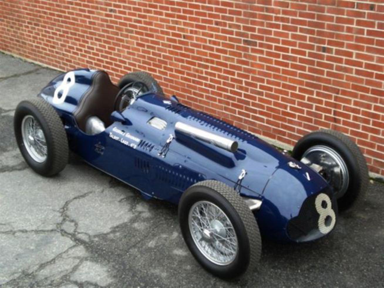 1949 Talbot-Lago Type 26 Course Formula One Racing Monoposto