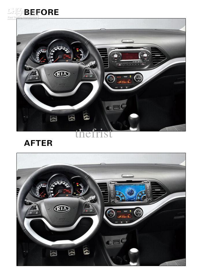 Wholesale 7 inch 2-DIN car DVD WITH GPS FOR Kia Morning / Euro ...