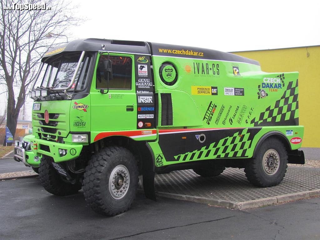 Predstavujeme Tatra 815 4x4 Dakar - TopSpeed.