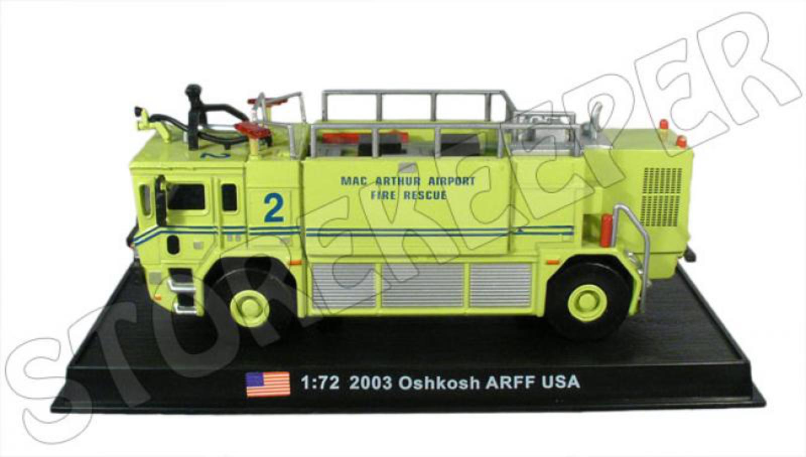 Storekeeper-Paradise Models FIRE ENGINES, Fire Truck, Oshkosh ARFF ...