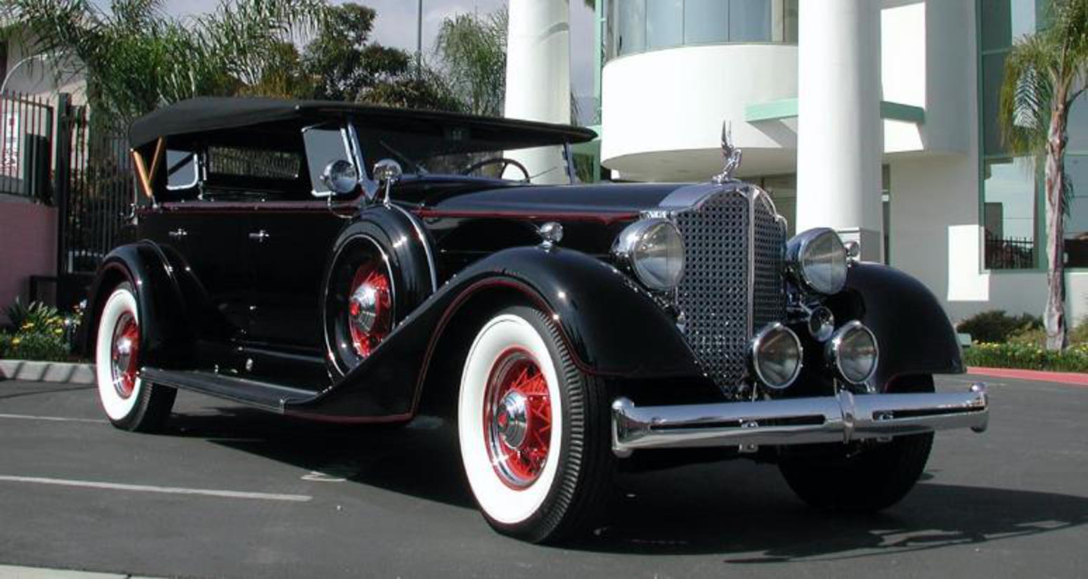 1934 Packard Super 8 Dual Cowl Phaeton