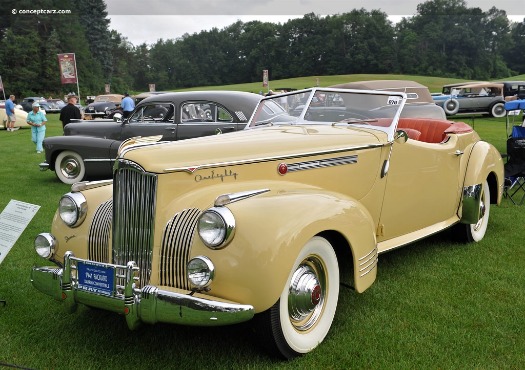 1941 Packard Super 8 180 Images, Information and History (Custom ...