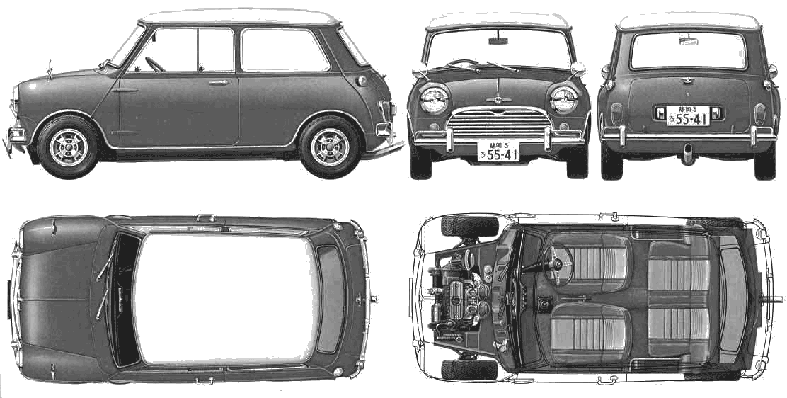 Automobile Morris Mini 1963 : immagine di anteprima immagine ...
