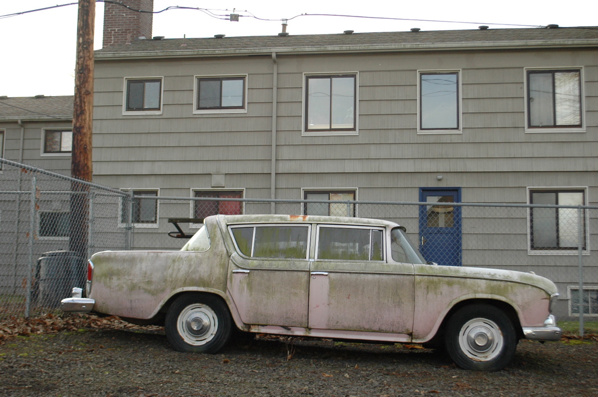 OLD PARKED CARS.: Not Rambling Anywhere: 1956 Nash/Hudson Rambler ...