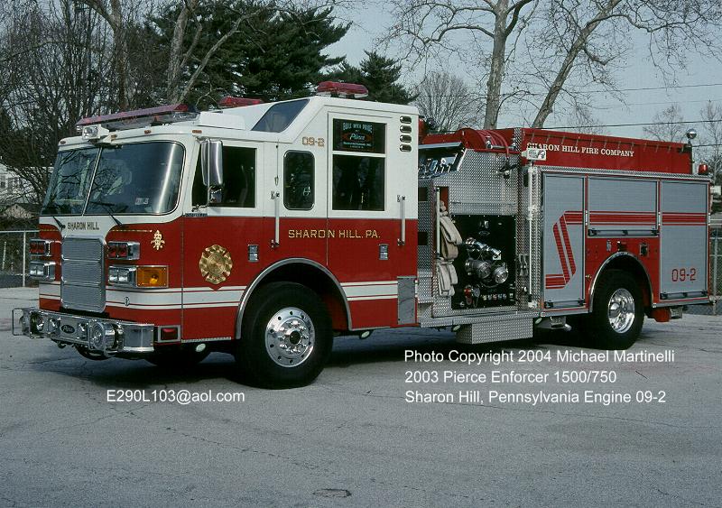Sharon Hill Fire Company - Our Apparatus