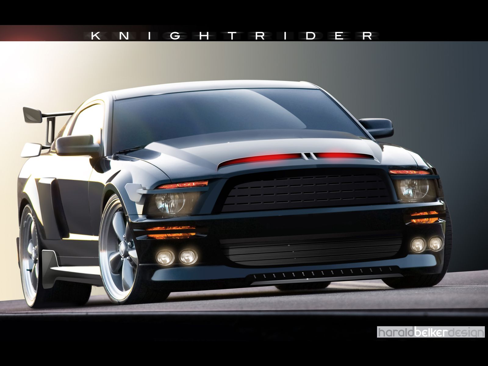 Shelby Mustang GT500KR - Knight Rider Wallpapers